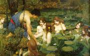 John William Waterhouse Hylas and the Nymphs oil painting artist